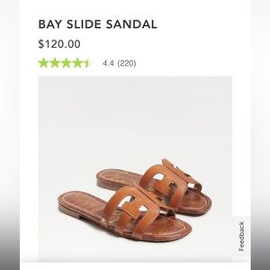 Sam Edelman bay slide sandals